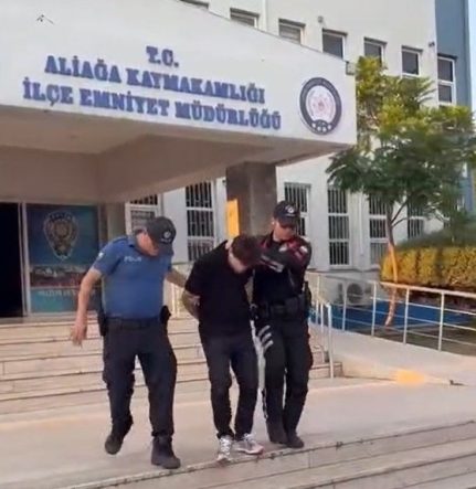 ALİAĞA'DA 22 YIL HAPİS CEZASI BULUNAN ŞAHIS YAKALANDI