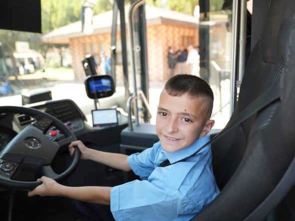 ESHOT, MİNİK EDİP'İN HAYALİNİ GERÇEĞE DÖNÜŞTÜRDÜ