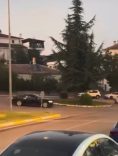 ELAZIĞ'DA YİNE AYNI SÜRÜCÜ, OTOMOBİLİYLE DRİFT YAPTI: O ANLAR KAMERAYA YANSIDI