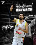 GÖZTEPE BASKETBOL, MURAT CAN ESEN'İN SÖZLEŞMESİNİ UZATTI
