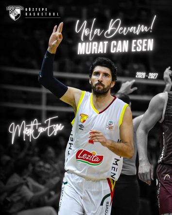 GÖZTEPE BASKETBOL, MURAT CAN ESEN'İN SÖZLEŞMESİNİ UZATTI