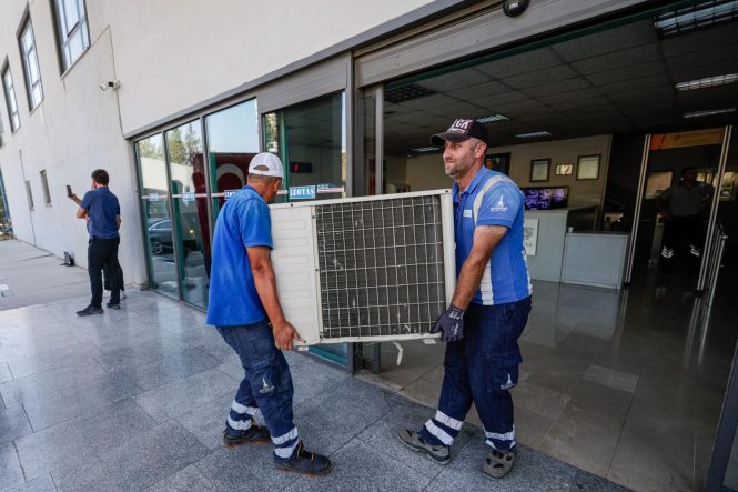 İZMİR OTOGARI'NDA HACİZ ŞOKU: KLİMALAR KOLTUKLAR SÖKÜLDÜ