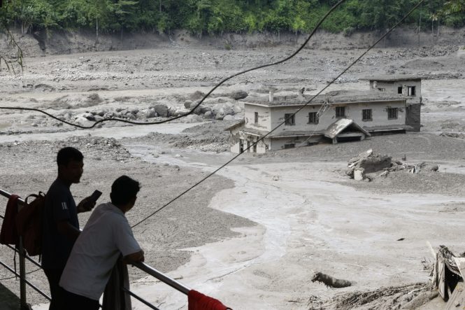 Flash flood causes widespread destruction in northern Nepal