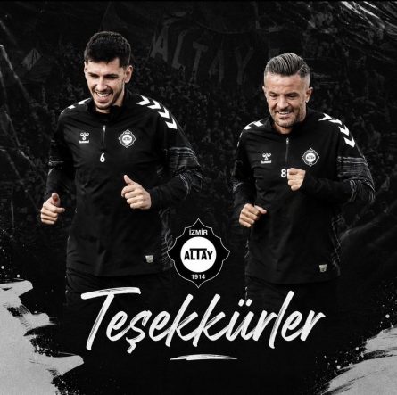 ALTAY'DA CEYHUN GÜLSELAM VE ÖZGÜR ÖZKAYA EMEKLİ OLDU