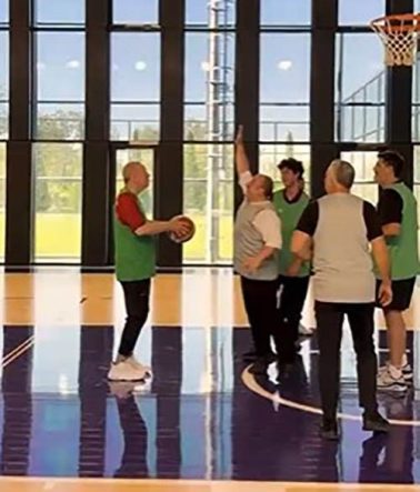 CUMHURBAŞKANI ERDOĞAN BASKETBOL OYNADI