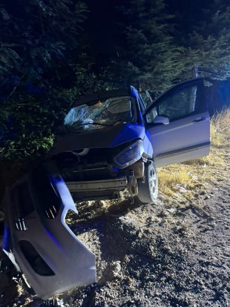 KAMYON İLE OTOMOBİL ÇARPIŞTI: 1 YARALI