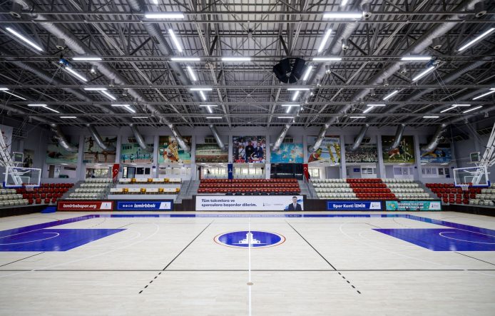 CELAL ATİK SPOR SALONU YENİLENDİ