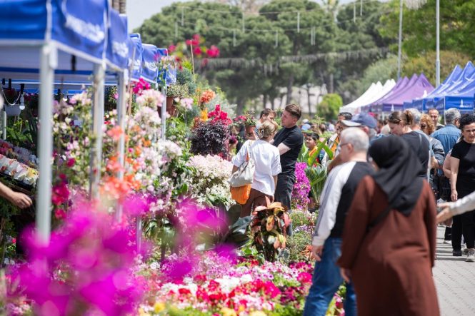 KÜLTÜRPARK'TA ÇİÇEK VE BAL FESTİVALİ BAŞLIYOR